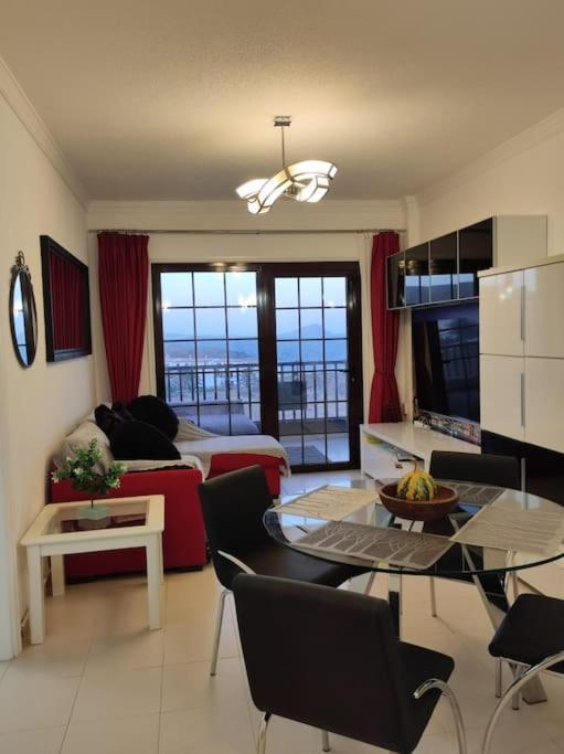 Amazing Seaview Balcon Del Mar Glass Veranda Costa Del Silencio Εξωτερικό φωτογραφία